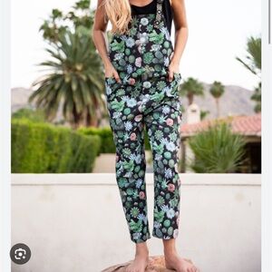 Floral Print Women's Jumpsuit